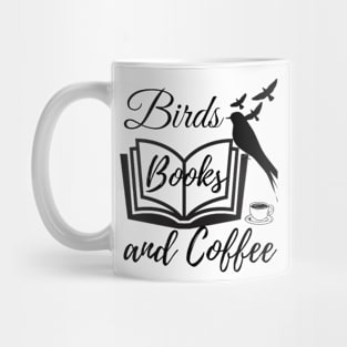 Birds, Books and Coffee quote | Bird, Parrots, reading, resting Mug